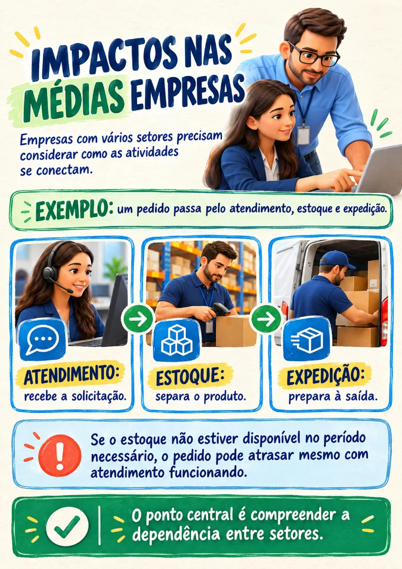Guia de Impactos nas Empresas, página selecionada 6